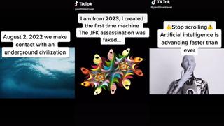 Tiktoker genera polémica al “profetizar” que los humanos harán contacto con una “civilización subterránea” en el 2022