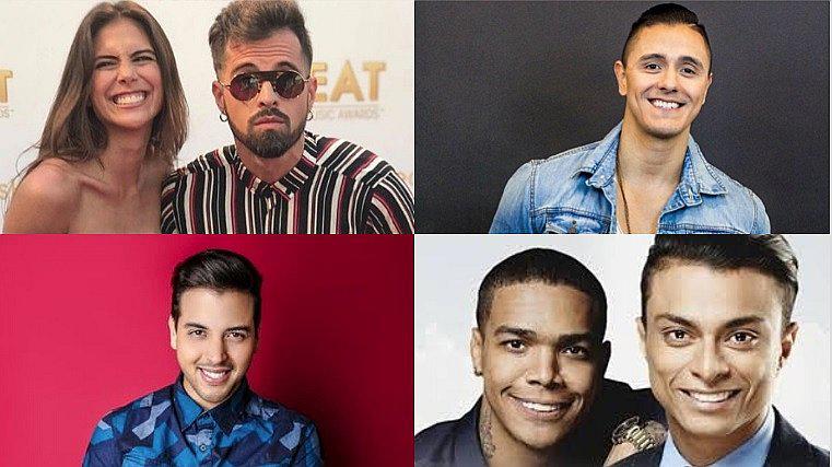Mike Bahía, Greeicy, Joey Montana, Lil Silvio & El Vega, y Víctor Muñoz en el megaconcierto 'Urban Latin Fest' 