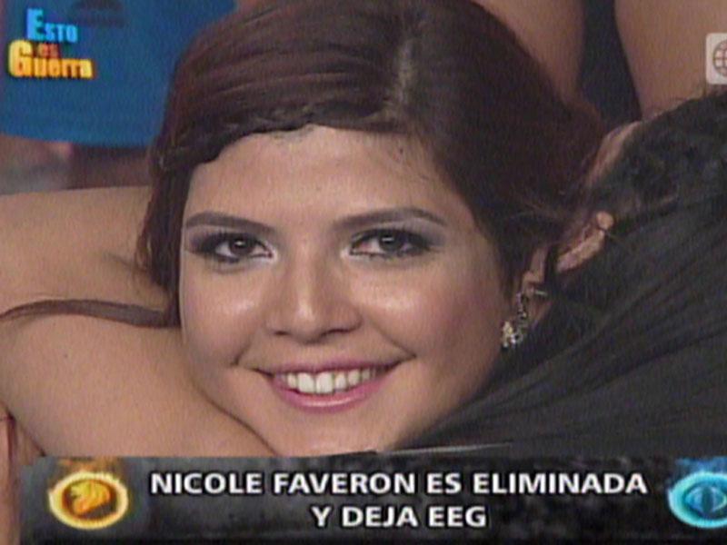 Nicole Faverón se fue de Esto Es Guerra [VIDEO]