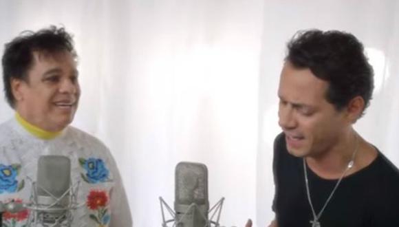YouTube: Juan Gabriel y Marc Anthony cantan juntos y sorprenden con nuevo tema 