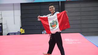 Perú sumó cuatro oros: Hugo del Castillo ganó en la competencia de taekwondo poomsae en Asunción 2022