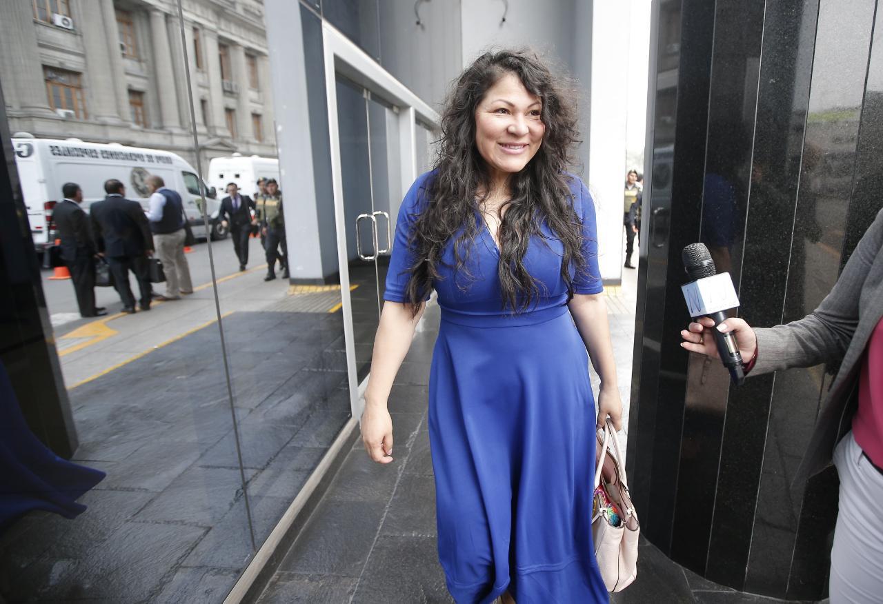 Yesenia Ponce no podrá salir del país por los próximos nueve meses a solicitud del Ministerio Público. (Foto: Francisco Neyra / GEC)