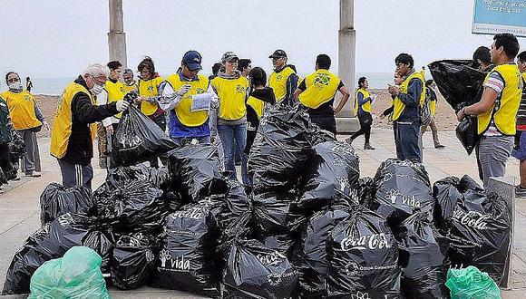 Magdalena: 200 voluntarios recogen 2 toneladas de basura en playas