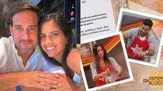 Óscar del Portal: Cuando él y su esposa se mostraban felices y cocinaban juntos en programas de TV