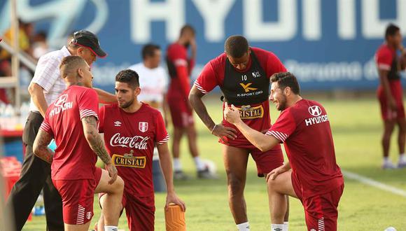 Perú entrena con Pizarro, Guerrero y Vargas de cara a duelo con Venezuela 