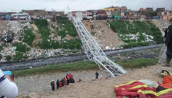 Callao: Puente peatonal colapsó en Av. Morales Duárez con Faucett y deja 8 heridos