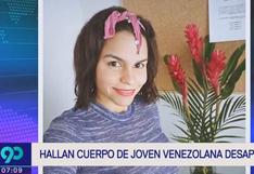Encuentran muerta a venezolana desaparecida hace más de una semana en San Borja