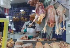 Precio del kilo de pollo subió en S/ 1.18 en mercados, pese a exoneración de IGV