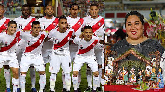 Presentan nacimiento con motivo de la selección peruana de fútbol (FOTOS)