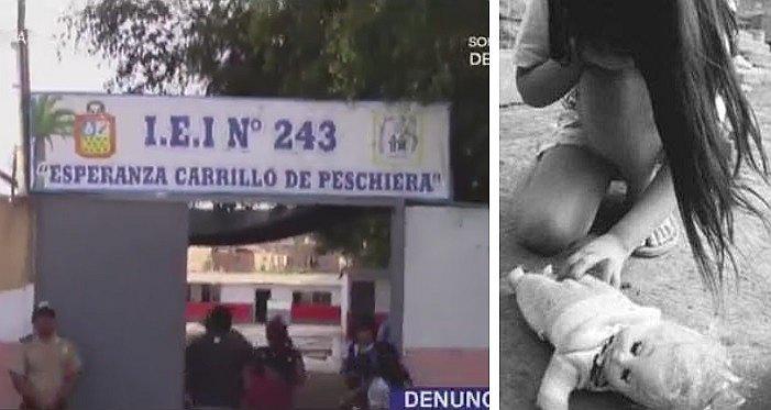 ​Niña de apenas 3 años fue violada dentro de su propio colegio (VÍDEO)