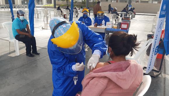 Tacna es una de las regiones que más ha avanzado en el proceso de vacunación contra el COVID-19. (GEC)