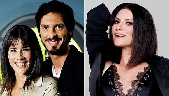 Gianella Neyra y Cristian Rivero disfrutaron juntos del concierto de Laura Pausini