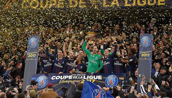 Copa de la Liga: París Saint Germain campeona al golear 4-1 al Mónaco 