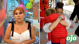 Magaly Medina se quiebra al ver imágenes de Antoñito reencontrándose con su familia en España: “Eso es querer bonito” 