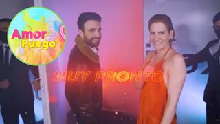 Rodrigo González “Peluchín” y Gigi Mitre lanzan la primera promoción de ‘Amor y Fuego’ | VIDEO