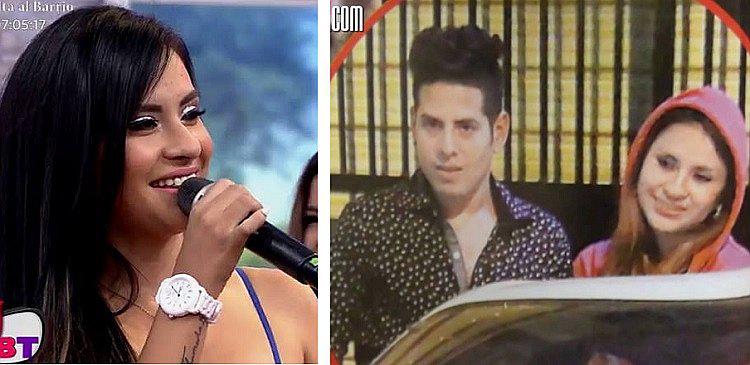 ​Thamara Gómez y su exnovio Dimas Isla se dieron romántico beso en vivo