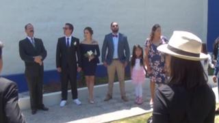 Simulacro de sismo suspende por unos minutos una boda en Arequipa | VIDEO