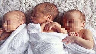 Mamá da a luz a gemelos 26 días después de haber parido a su primer bebé