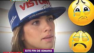 ​Korina Rivadeneira rompe su silencio y llora para cámaras que ¡no son de su canal! (VIDEO)