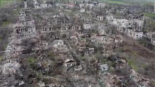 Ucrania: video de dron muestra pueblo de Novotoshkivka arrasado por los invasores rusos | VIDEO