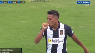 ‘Tato’ Rojas logró anotar el 1-0 de Alianza Lima vs. Alianza Universidad | VIDEO