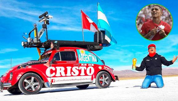 Peruano partirá este mes a Brasil con su carro escarabajo para poder ver la Copa América 2019