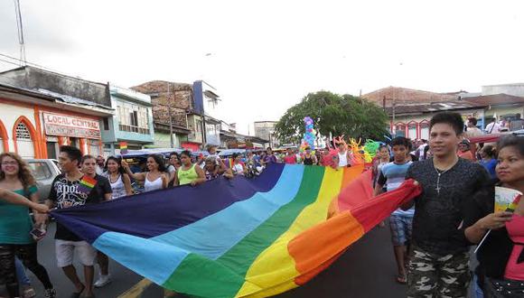 Así fue la marcha del Orgullo Gay en Iquitos | Archivo GEC