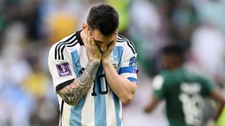 Prensa de Argentina calificó la derrota de su selección en Qatar 2022: “Un golpe Mundial”