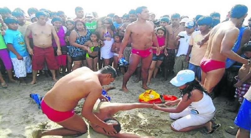 Arequipa: 11 bañistas fueron rescatados por salvavidas 