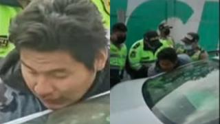 Panamericana Norte: hombre baja de auto y apuñala a mujer policía que dirigía el tránsito vehicular
