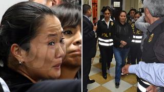 3 años a la cárcel: Concepción Carhuancho dicta prisión preventiva contra Keiko Fujimori