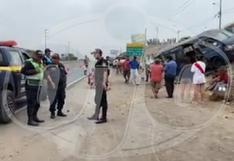 Un muerto y 15 heridos deja accidente de tránsito en la Panamericana Norte en Chancay