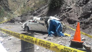 Accidente en Huarochirí: PNP informa que cúster no tendría permiso para viaje interprovincial