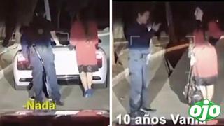 Policía interviene a conductor y se da cuenta que la copiloto es su esposa siéndole infiel