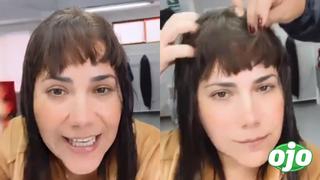 Andrea Llosa se hace radical cambio de look y aclara: “¡No es peluca!”