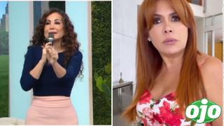 Janet cuadra a Magaly: “Tú no tienes la exclusiva del espectáculo, sigue comprando carteras, huachafa”