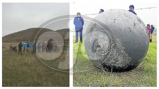 Extraña esfera cae del cielo y asusta a población de Puno (VÍDEO)