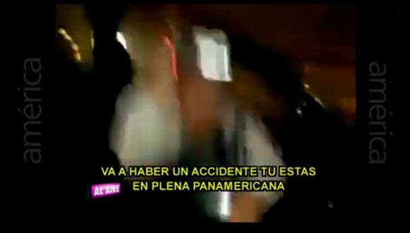 Esto Es Guerra: Rafael Cardozo es acosado por reportero de Latina en auto en movimiento [VIDEO] 