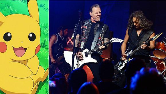 ¿Metallica tocó la canción de Pokémon en espectacular concierto? [VIDEO] 
