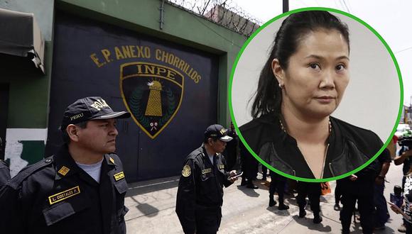 Keiko Fujimori no se encuentra en una celda, sino en un ambiente de prevención