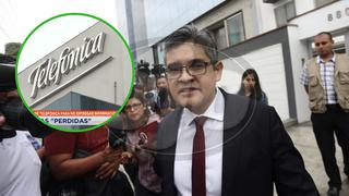 Fiscal José Domingo Pérez se pronuncia tras diligencia en Telefónica por grave denuncia