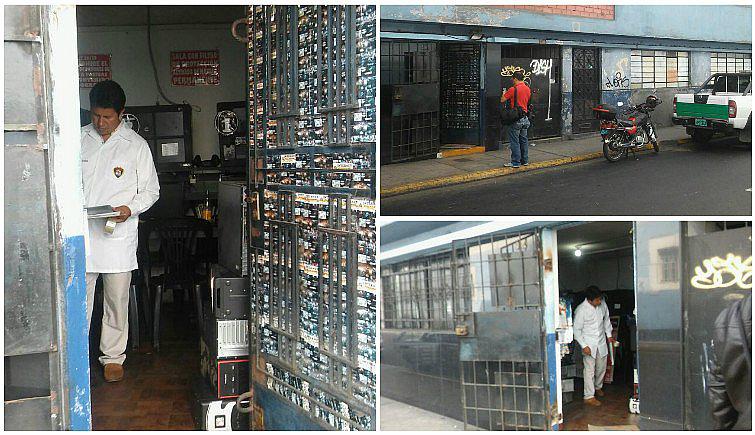 Cercado de Lima: roban cabina de Internet y encierran a clientes en el baño (VIDEO)