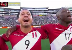 Retumbó el estadio: el momento del Himno Nacional cantado por los hinchas y los jugadores de Perú | VIDEO
