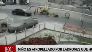Chorrillos: auto con ladrones a bordo atropella y mata a niño de 6 años