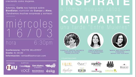 Entre Mujeres 2016, para la mujer emprendedora del Perú