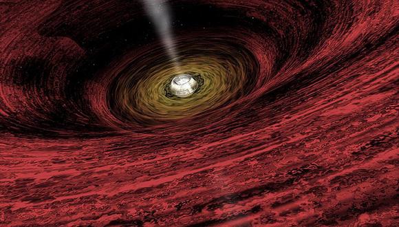 ​Descubren el agujero negro de crecimiento más rápido del Universo