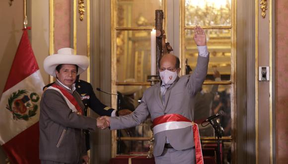 Héctor Valer juró como presidente del Consejo de Ministros el pasado 1 de febrero. (Foto: Presidencia Perú)