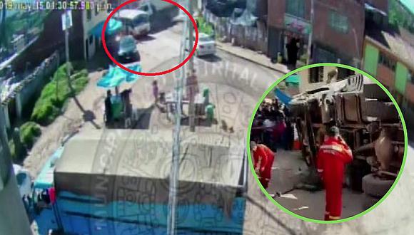 Imágenes del accidente que dejó un muerto y 12 heridos en Cusco (VIDEO)