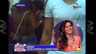 Esto Es Guerra: Nicola Porcella y Angie Arizaga ampayados cariñosos en discoteca