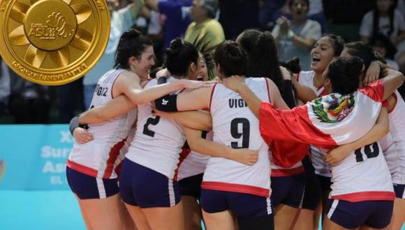 Con el triunfo en voleibol femenino, Perú ya tiene 19 medallas de oro en los Juegos Suramericanos. (Foto: FPV)